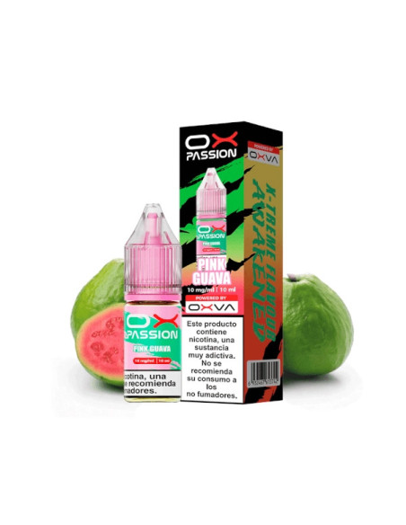 Oxva Pink Guava 10ml | Guayaba Rosa Exótica y Suave