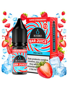 Super Strawberry Ice 10ml - Bombo Bar Juice