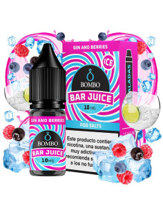 Gin & Berries Ice 10ml - Bombo Bar Juice
