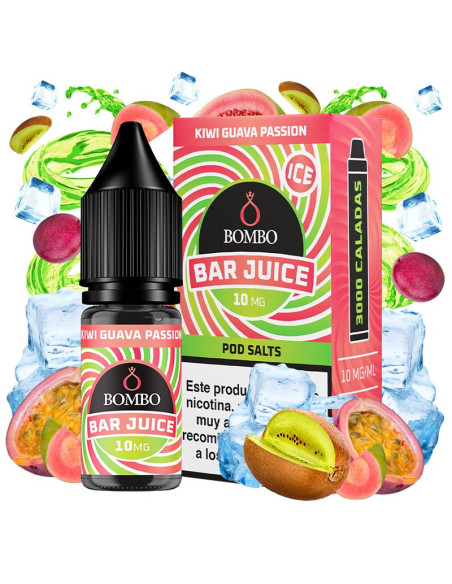 Kiwi Guava Passion Ice 10ml - Bombo Bar Juice