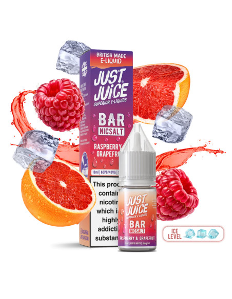 Raspberry Grapefruit 10ml - Just Juice Bar Salts