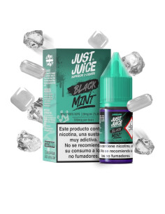 Mint Range Salts Black - Just Juice 10ml