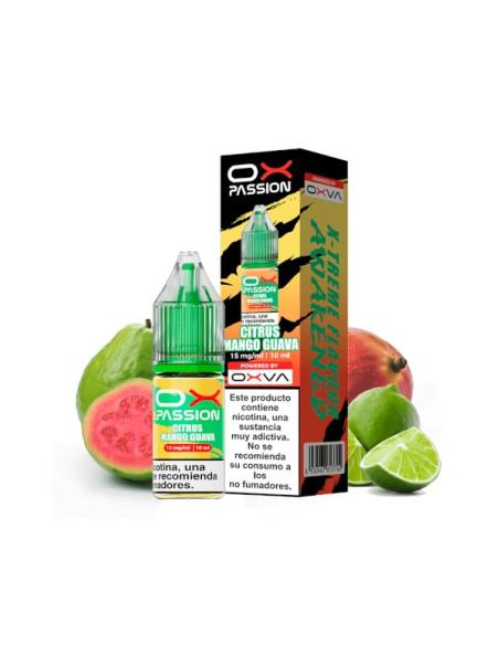 Oxva Citrus Mango Guava 10ml | Frutas Tropicales y Cítricas