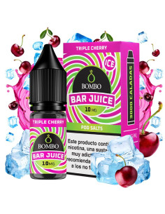 Triple Cherry Ice Bar Juice by Bombo -  Vapesence.es