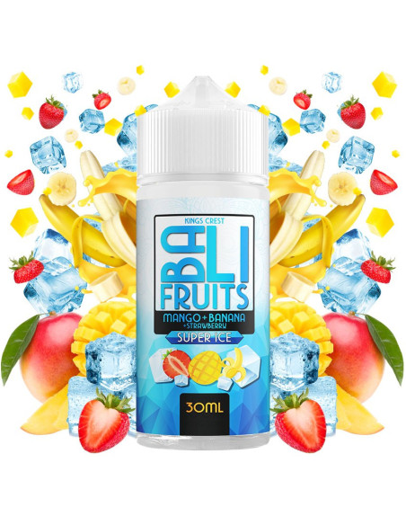 Mango Banana Strawberry Super Ice Kings Crest – Vapesence.es