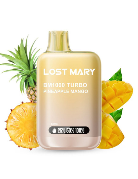 Lost Mary BM1000 Turbo Pineapple Mango – Vapesence.es