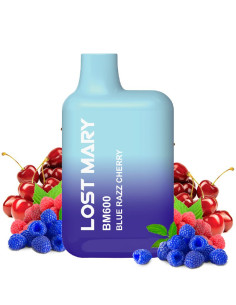Lost Mary BM600 Blue Razz Cherry 20mg – Vapesence.es