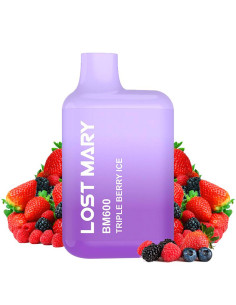 Lost Mary BM600 Triple Berry Ice 20mg – Vapesence.es