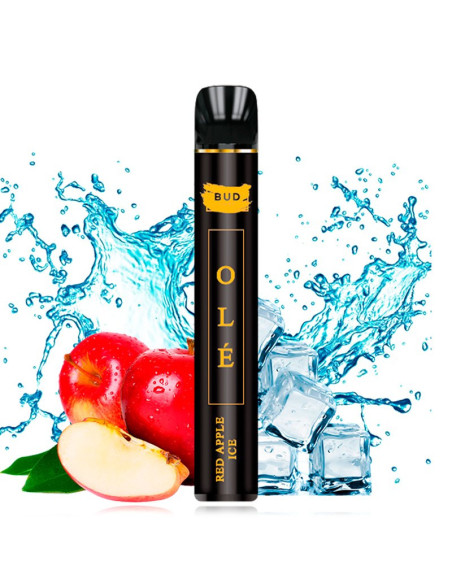 Pod Desechable Bud Vape Red Apple Ice 20mg – Vapesence.es