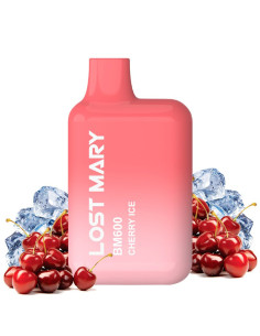 Vaper Desechable Lost Mary BM600 Cherry Ice 20mg – Vapesence.es