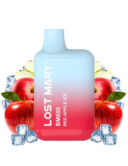 Pod Desechable Lost Mary Red Apple Ice 20mg – Vapesence.es