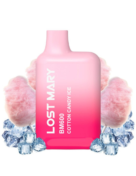 Pod Desechable Lost Mary Cotton Candy Ice 20mg – Vapesence.es